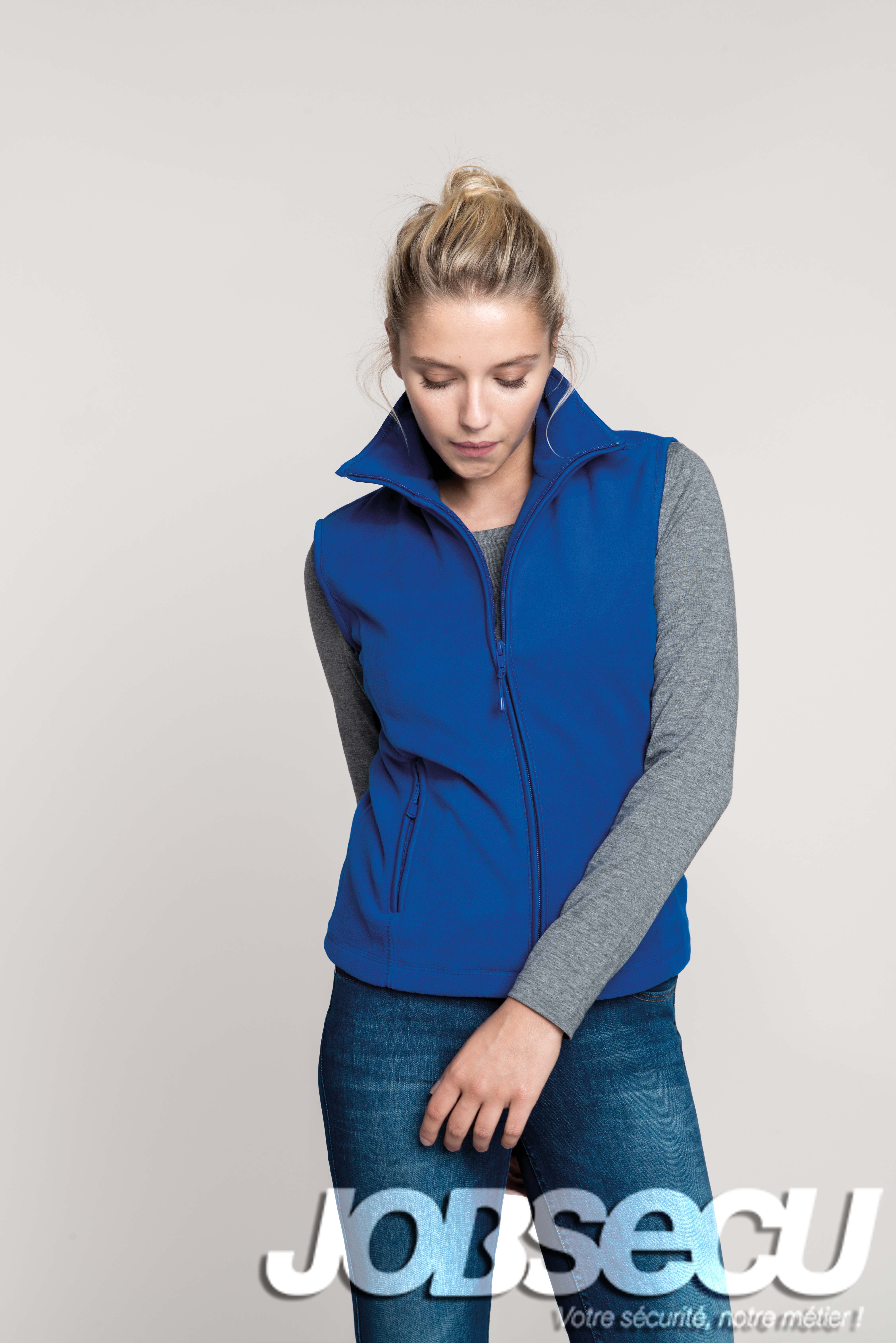 gilet micropolaire femme